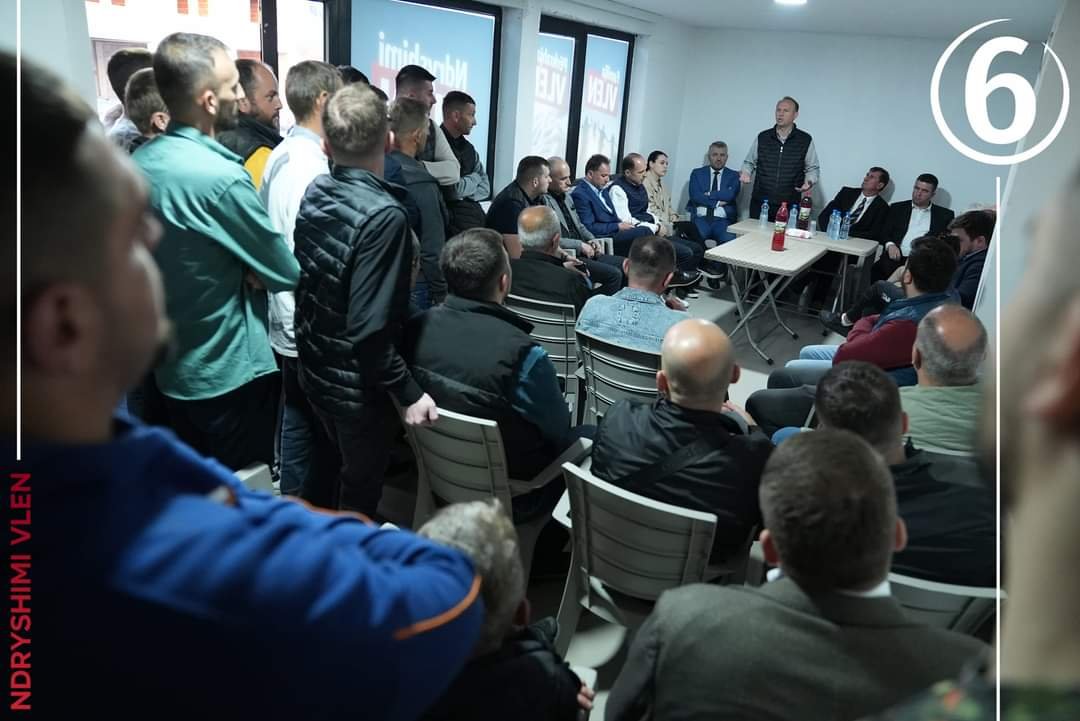 Afrim Gashi  Bashkë me deputetët e VV së në Shkup takim me aktivistët e VLEN it  FOTO 