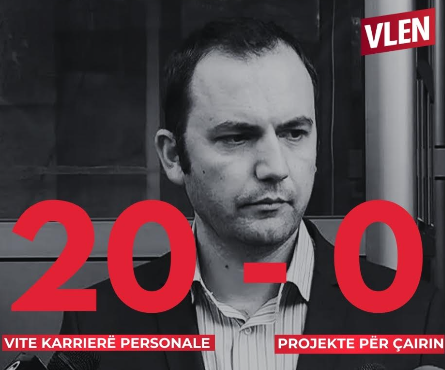VLEN  Bujar Osmani  20 vite karrierë personale  0 projekte për Çairin