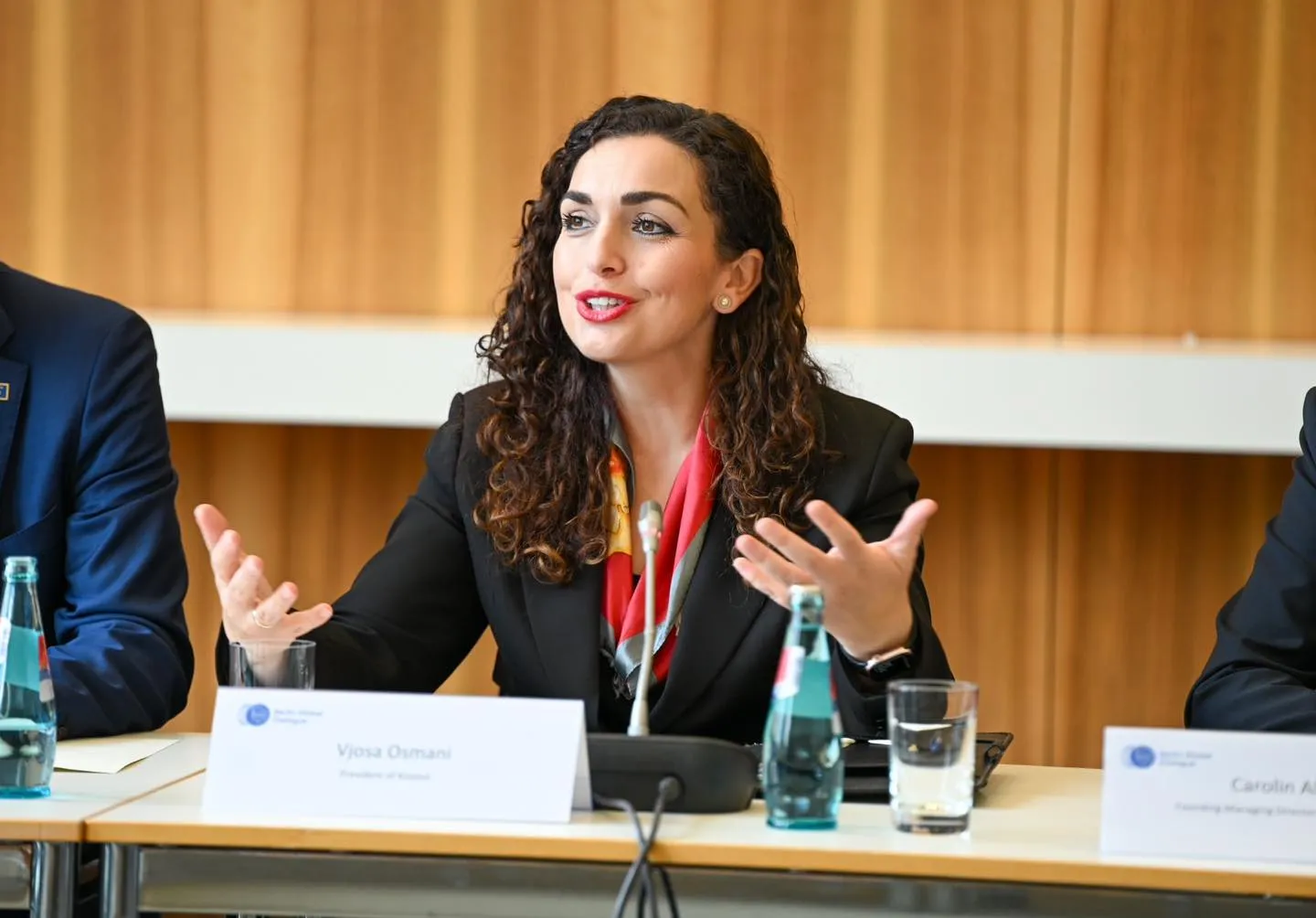 Osmani në Berlin  Kosova është e hapur për investime dhe gati të integrohet në tregjet globale