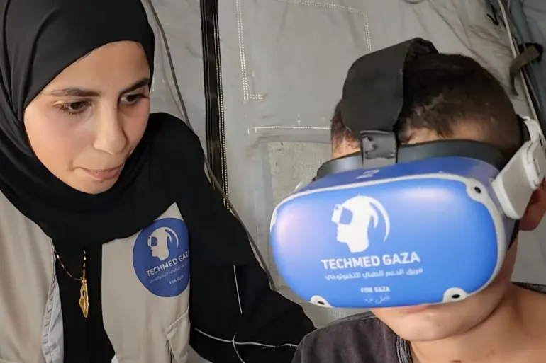 Gaza MedTech përdor realitetin virtual për të lehtësuar traumat e fëmijëve