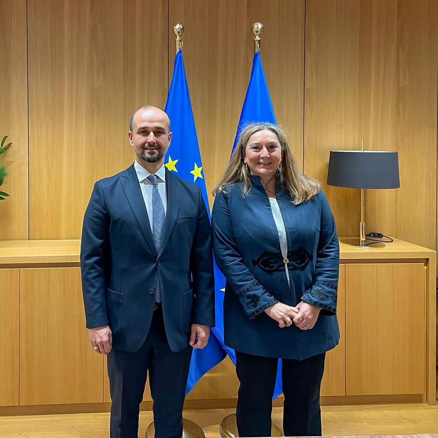 Murtezani në Bruksel takohet me Ana Marija Bura nga kabineti i kryetarit të KE së