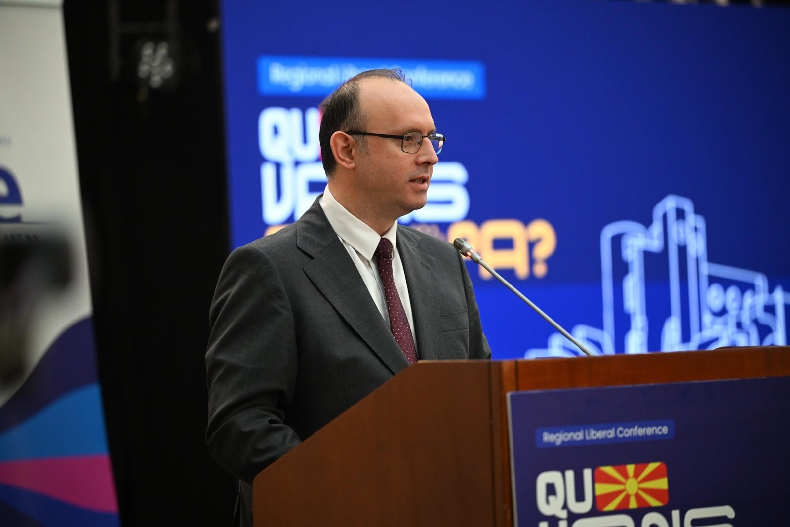 Afrim Gashi merr pjesë në Konferencën Rajonale Liberale  Quo Vadis Europa 2025   në Shkup