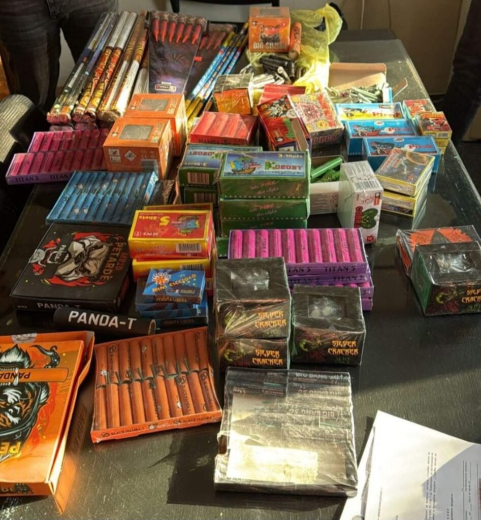 Aksion policor në Shkup  sekuestrohen 3 372 copë mjete piroteknike