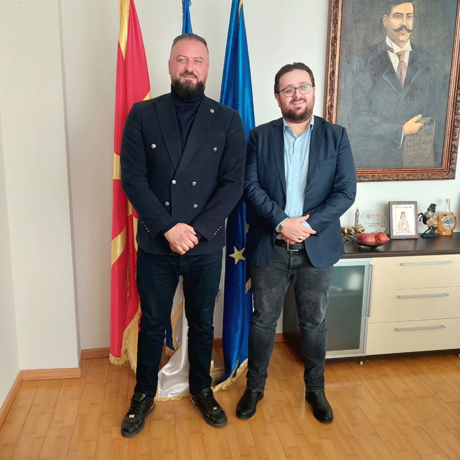 Faton Fazliu vizitë zyrtare në Dellçevë  Fokus te standardet dhe cilësia e shërbimit