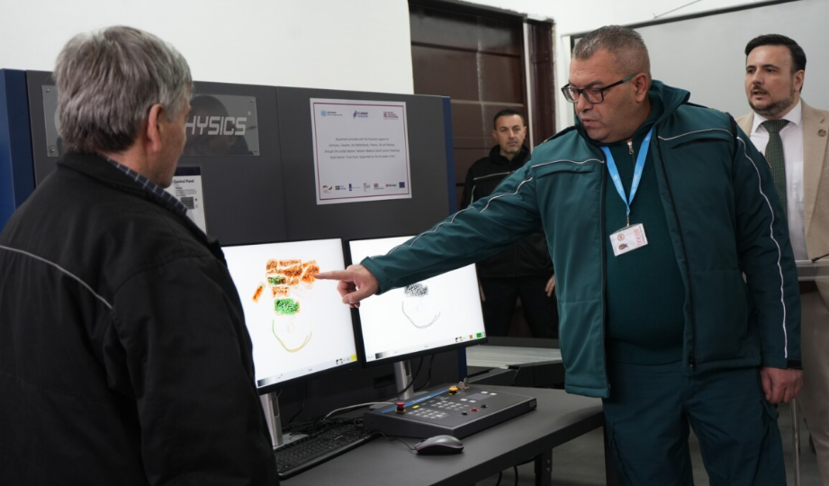 Dogana pranë Postës së Maqedonisë bëhet me skaner të ri  me inteligjencë artificiale do të detektohen pakot e dyshimta 