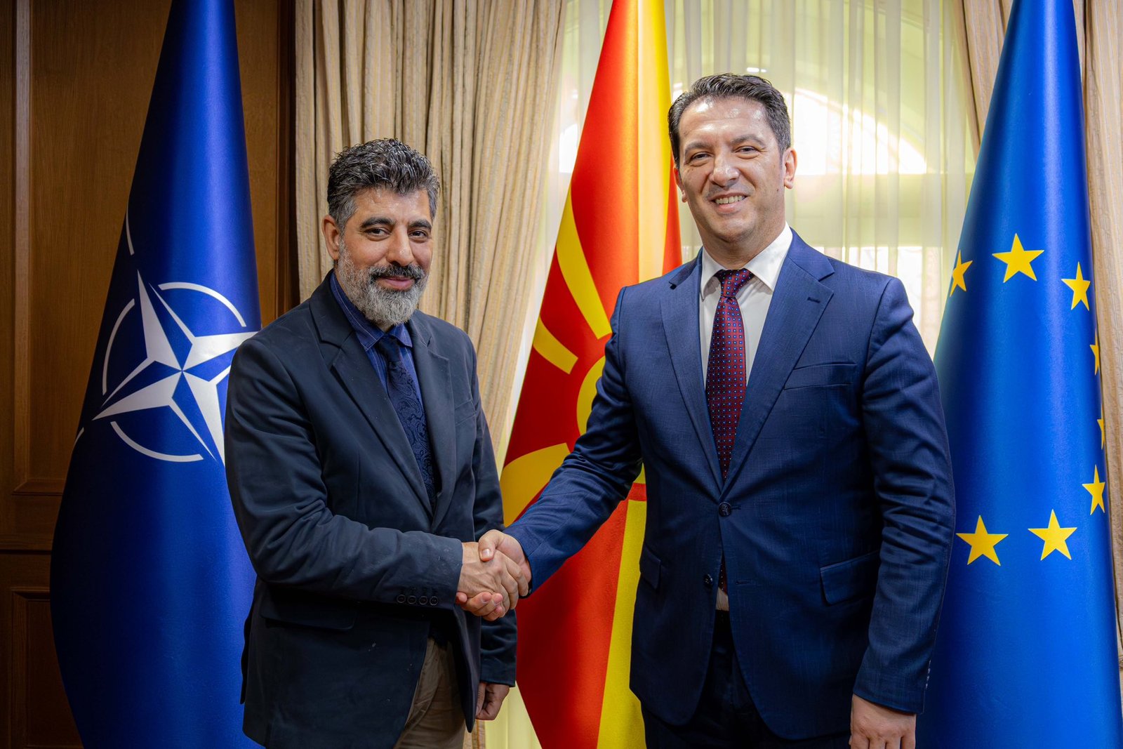 Zv kryeministri i parë Bekim Sali dhe rektori i IBU diskutojnë bashkëpunim për rritjen e cilësisë në arsim