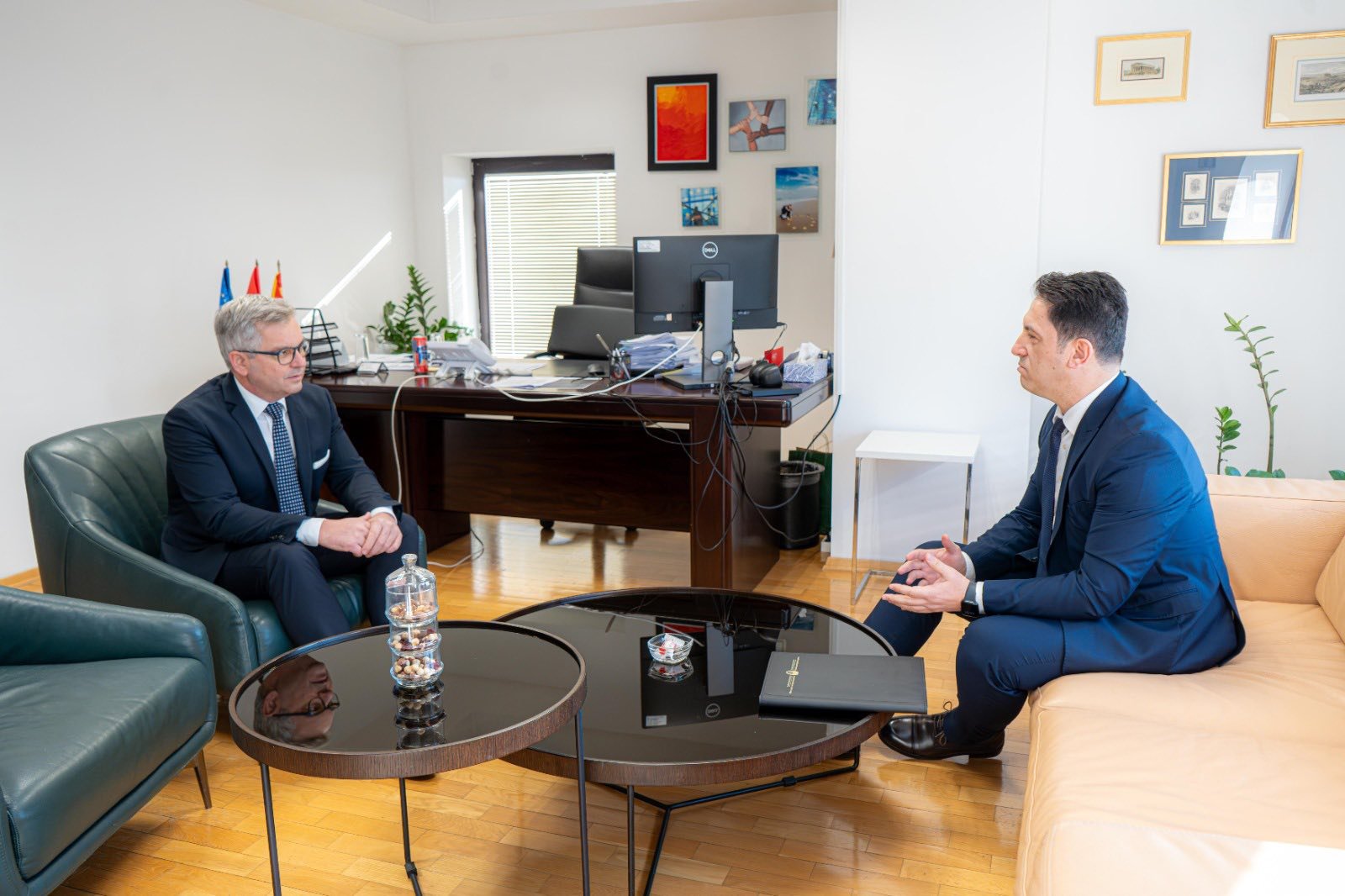 Sali takon Komisionerin Evropian Magnus Brunner  Fokus te reformat dhe migracioni