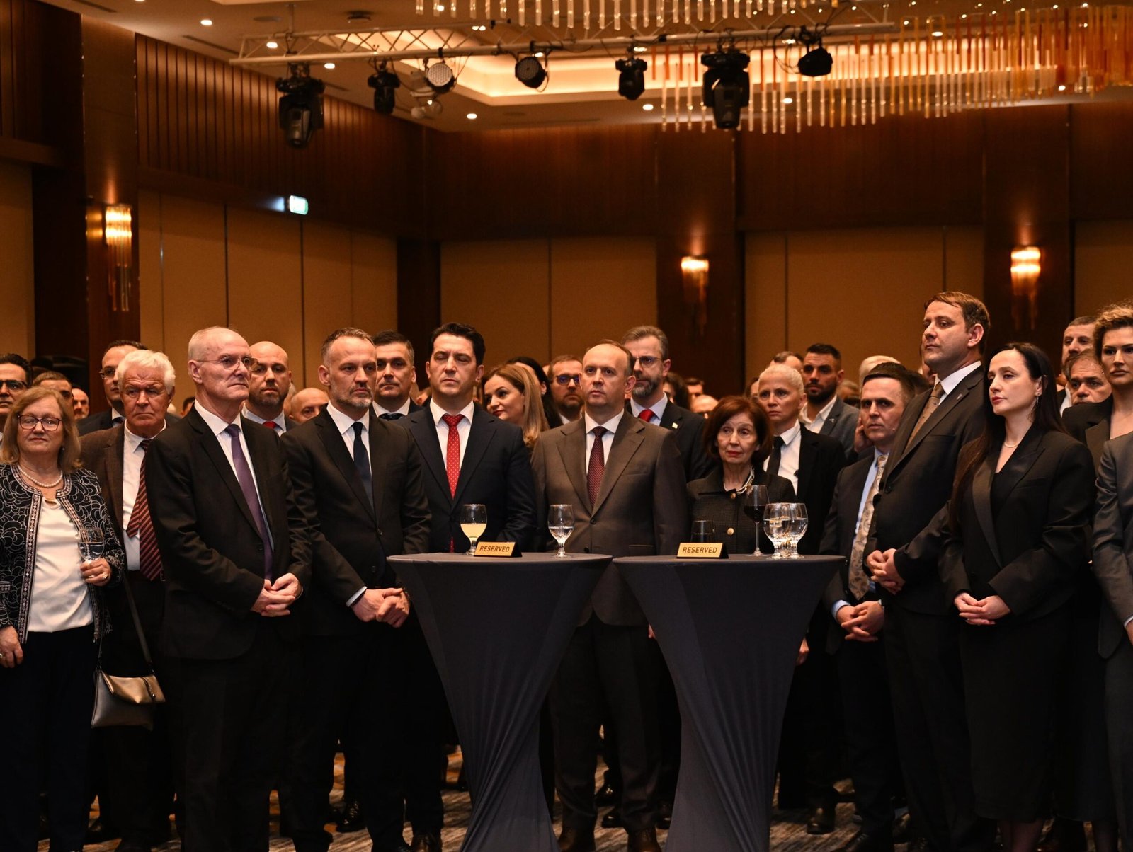 Kryetari i Kuvendit  Afrim Gashi  merr pjesë në pritjen solemne me rastin e Ditës së Pavarësisë së Kosovës  me ftesë të ambasadorit Florian Qehaja