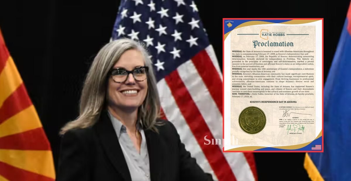 Arizona njeh zyrtarisht 17 shkurtin si Ditën e Pavarësisë së Kosovës