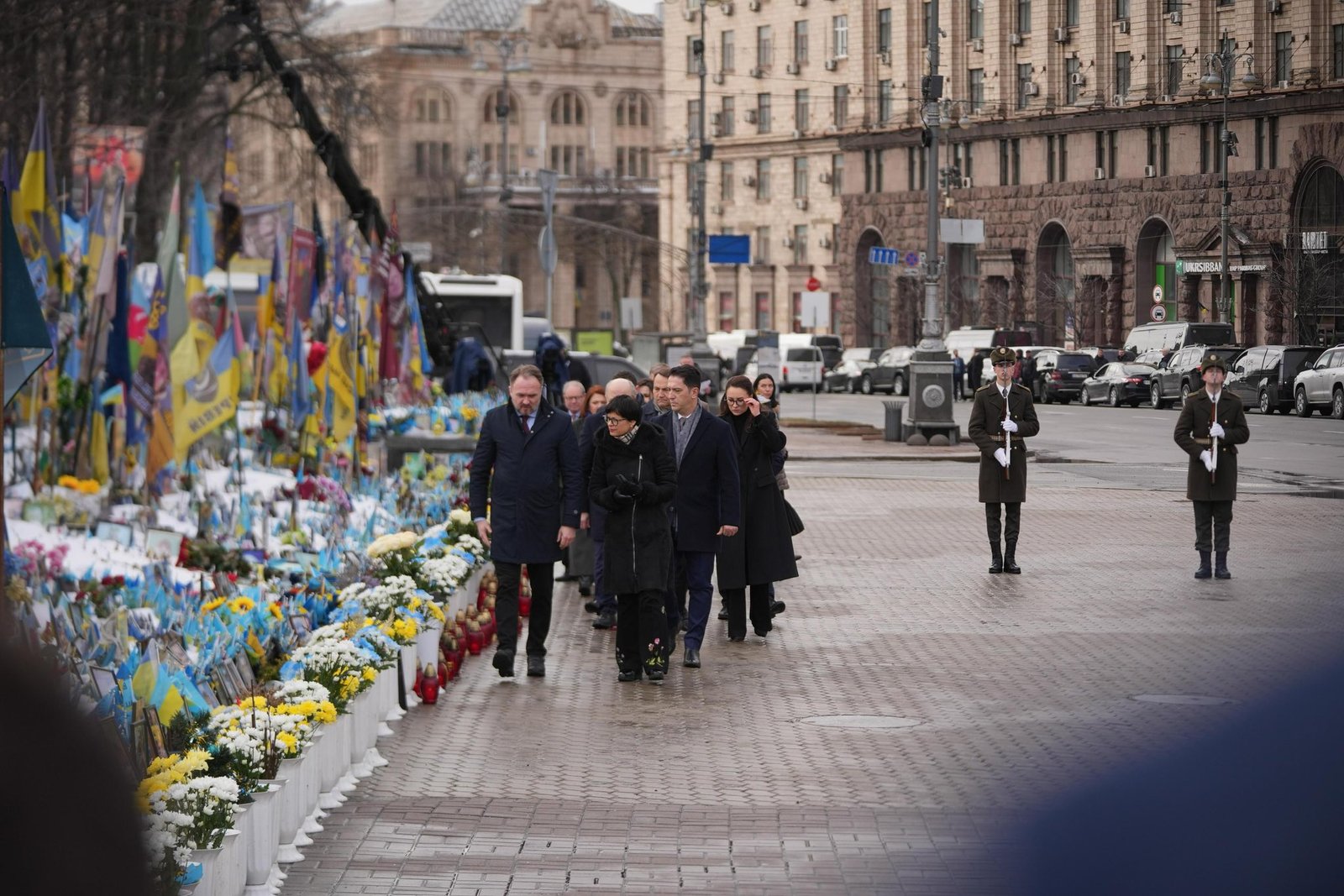 Zëvendëskryeministri i parë Sali në ceremoninë përkujtimore në Kiev  riafirmon mbështetjen për Ukrainën