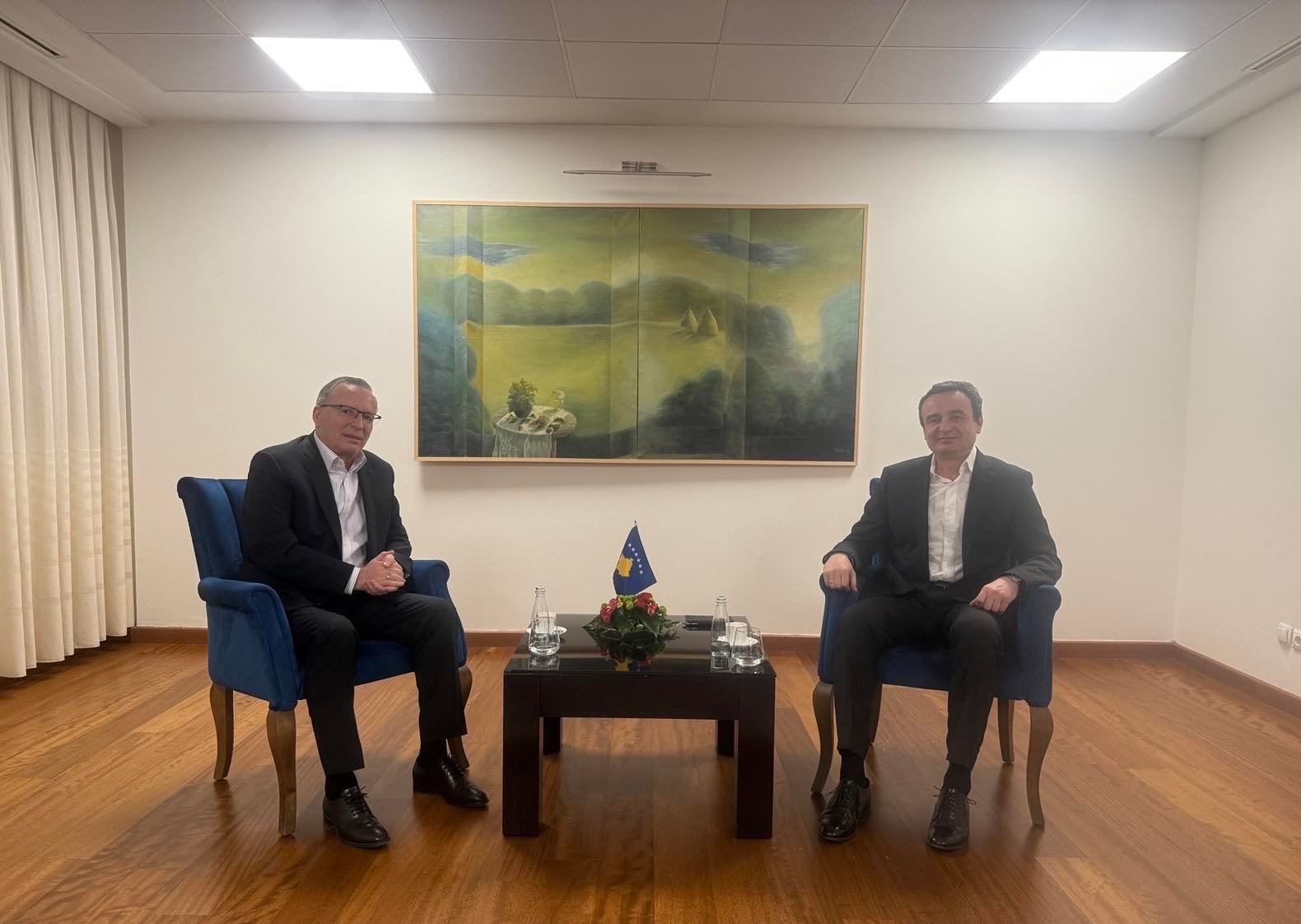 Kurti pret në takim Hamzën  flasin për çështjen e presidentit