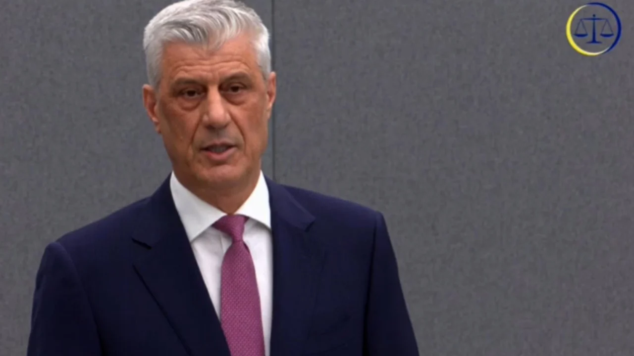 Thaçi  Ekziston vetëm një e vërtetë  unë jam i pafajshëm