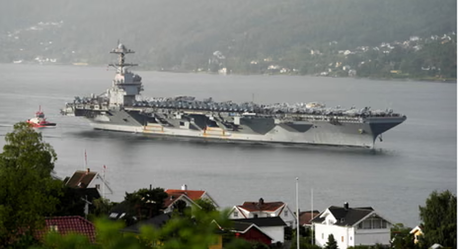 Anija luftarake amerikane ankorohet në Kroaci për riparime  gati 200 marinare të  USS Gerald R  Ford  morën trajtim mjekësor