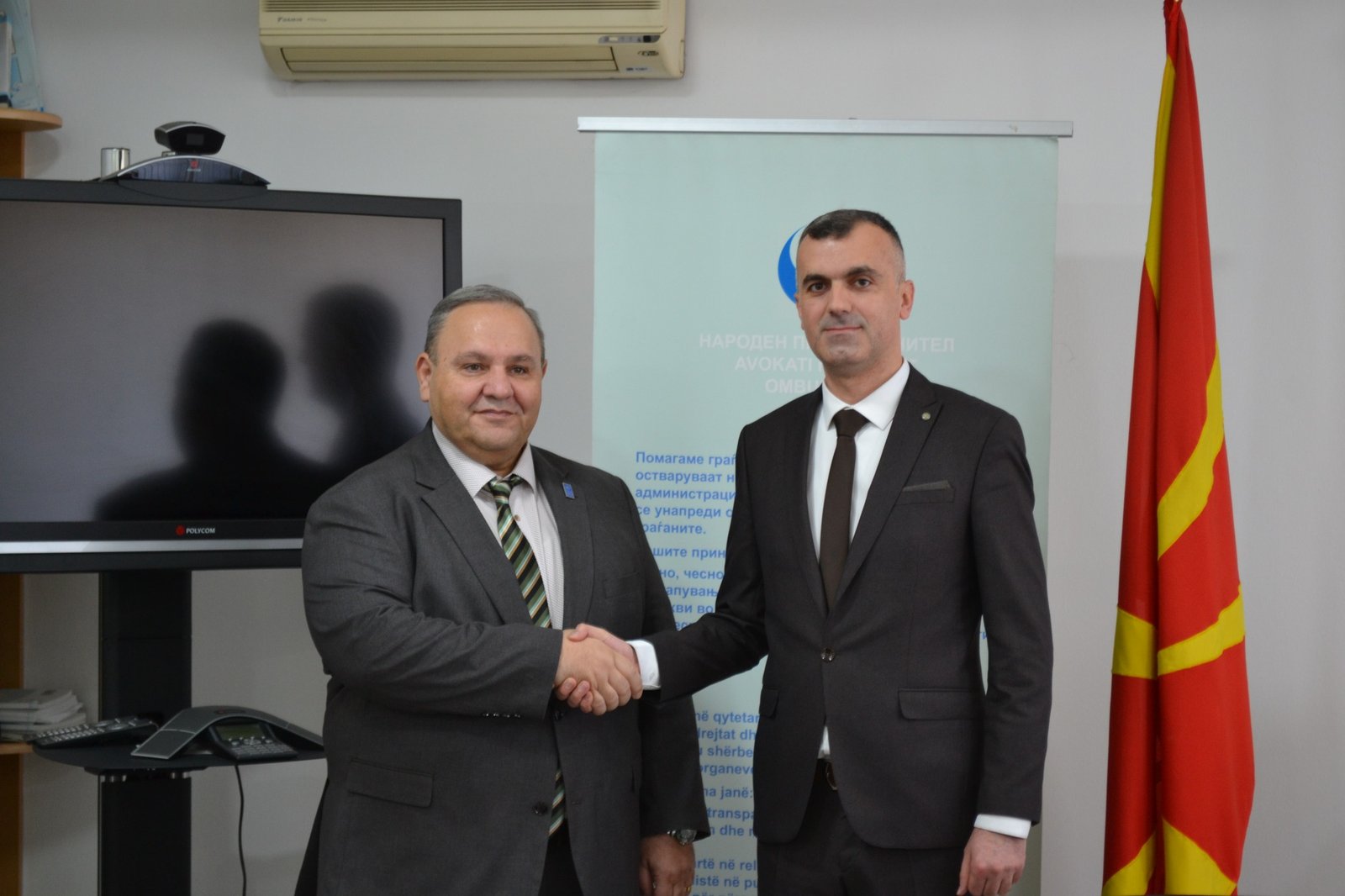 Avokati i Popullit Faton Selami takohet me përfaqësuesin e përhershëm të zyrës së UNDP së në RMV  Armen Grigoryan