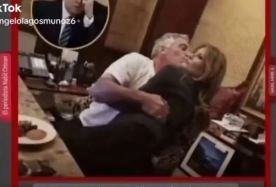  VIDEO  Del e vërteta e puthjes së Melanie Trump dhe abuzuesit seksual Jeffrey Epstein