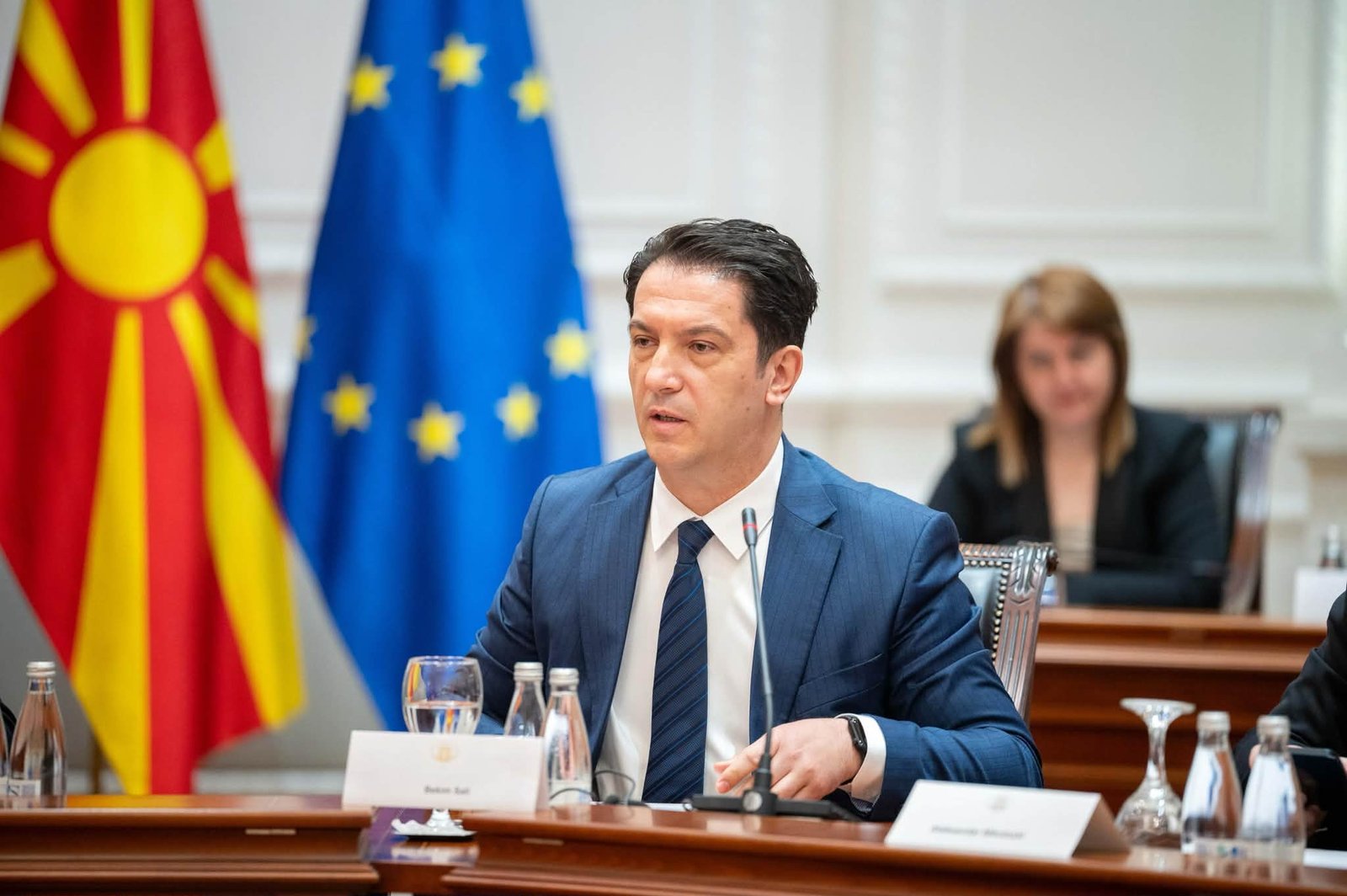 Zv kryeministri i parë Bekim Sali informon Ambasadorët e BE së për progresin në Agjendën e Reformave