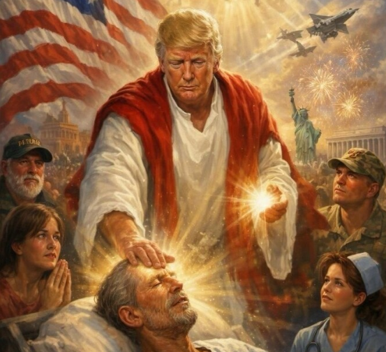 Pas sulmit ndaj Papës  Trump poston foton me AI si Jezusi