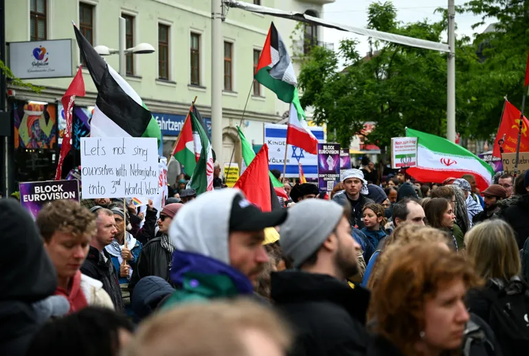 pse-te-ndalohet-rusia-por-jo-izraeli-rritet-zemerimi-ne-protestat-ndaj-eurovisionit