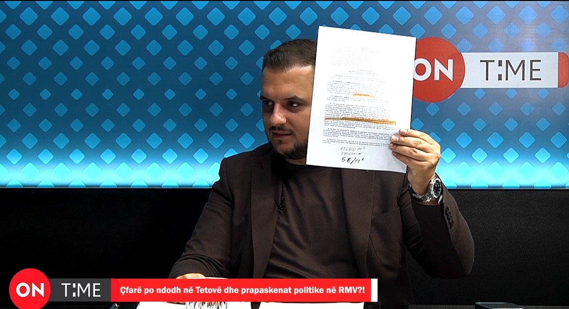 Qamili  BDI e shiti gjysmën e Tetovës për 1 euro metër katrorin  ja dokumentet