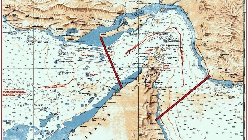 Irani publikon hartë të re që përshkruan zonat në Hormuz nën kontrollin e tij