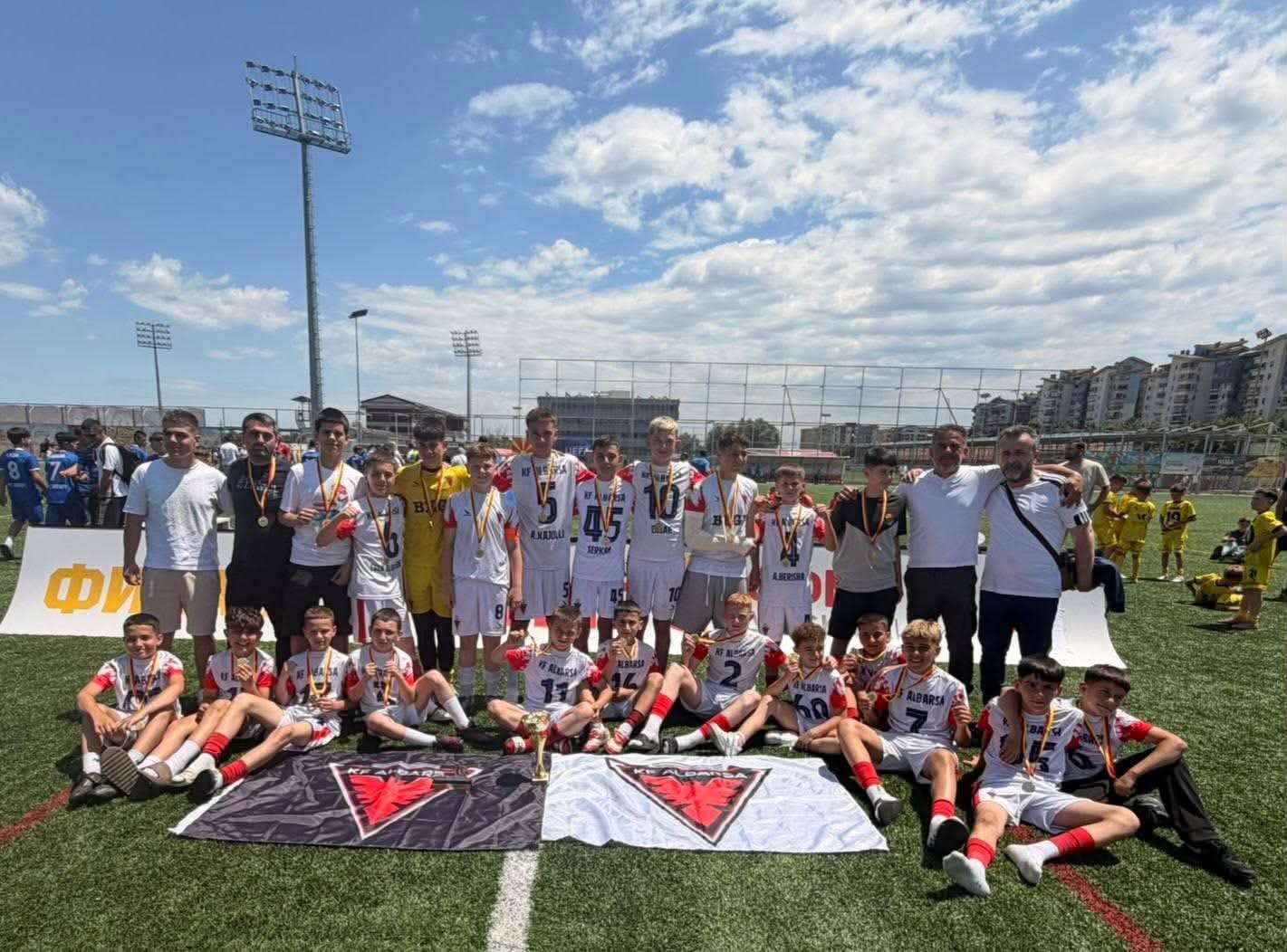 KF Albarsa kampione e Maqedonisë me gjeneratën 2013