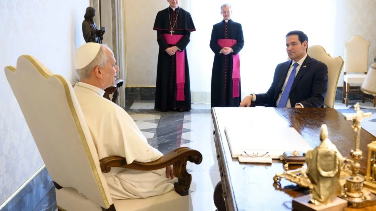 Takimi i Sekretarit Rubio me Papën pas përplasjeve me Trump për luftën  zbulohet çfarë u fol pas dyerve të mbyllura