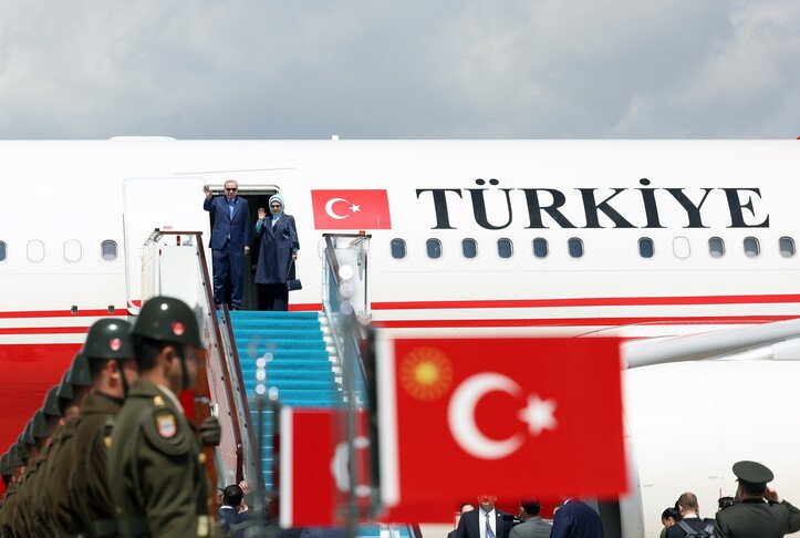 Erdogan udhëton për në Kazakistan për të marrë pjesë në samitin e Organizatës së Shteteve Turke