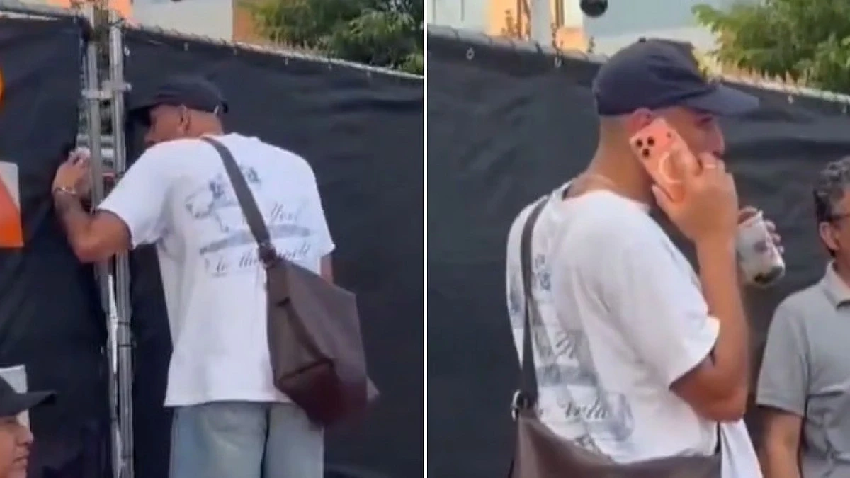  VIDEO  Yllit të Spanjës nuk i lejohet hyrja në hotel  sigurimi nuk e njihte