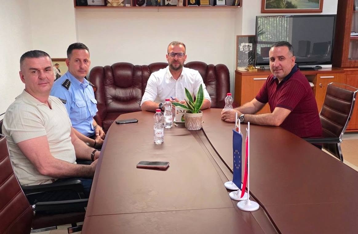  Siguria publike   Memishi pret në takim komandantin e Stacionit Policor Tetovë  Muhamed Ademi