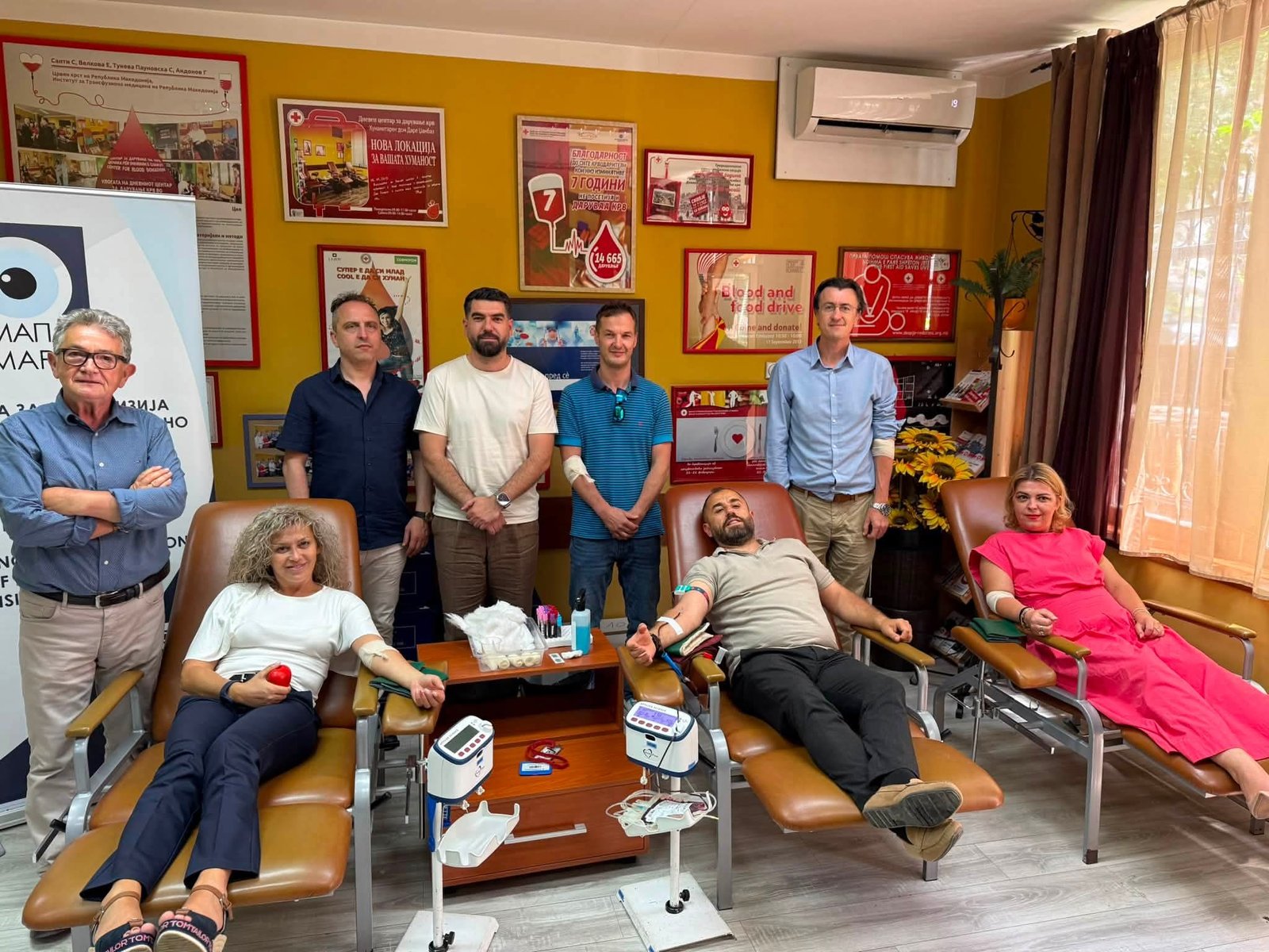 Të punësuarit e MAPAS dhurojnë gjak  Elezi  Çdo donacion është shpresë për pacientët