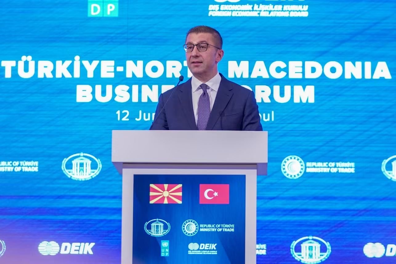 Mickoski nga Stambolli  Maqedonia e Veriut është destinacion i qëndrueshëm për investime  ftesë për bizneset turke