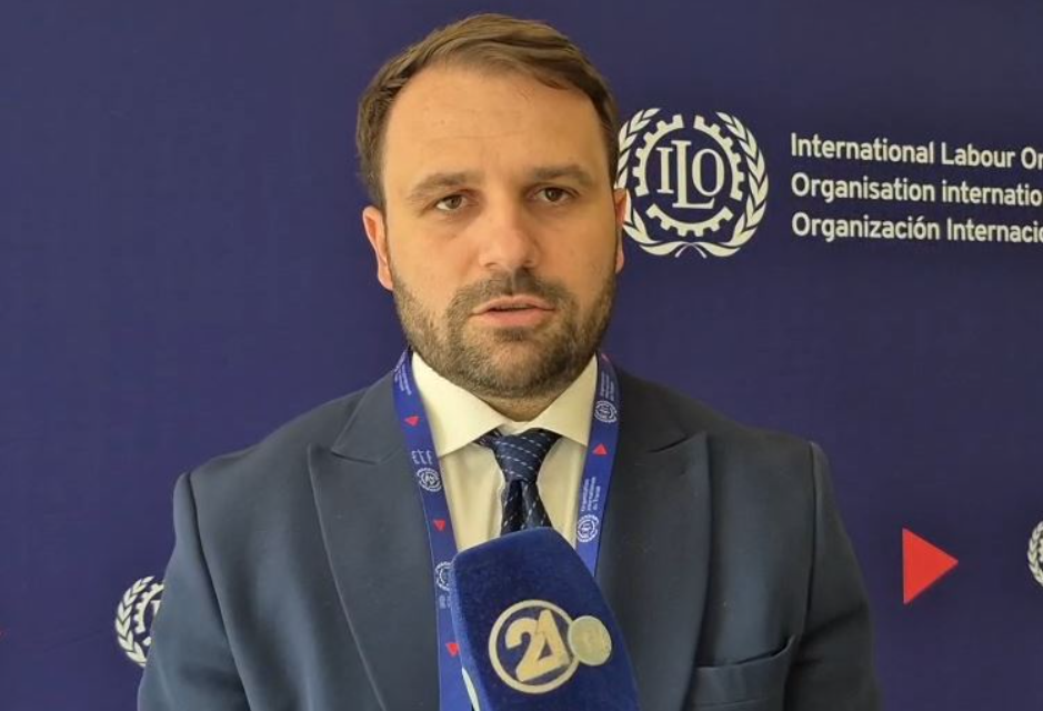 Durmishi në Konferencën Ndërkombëtare të Punës në Gjenevë  Maqedonia ka ratifikuar të gjitha konventat për lirinë e sindikalistëve