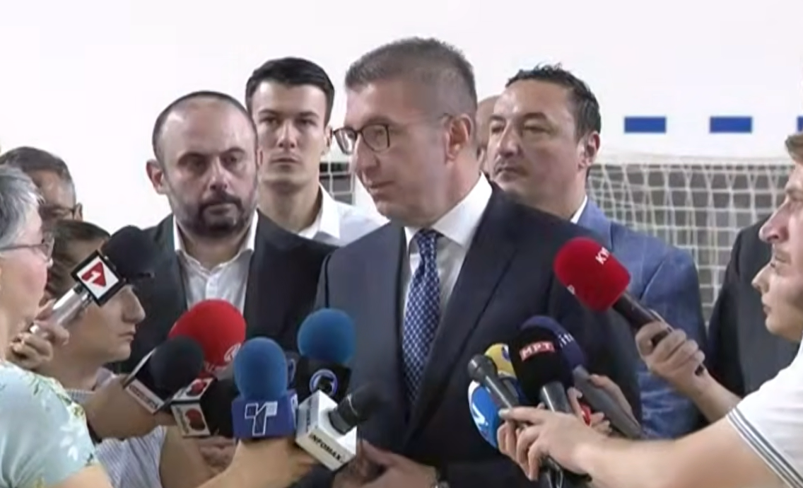 Mickoski  Dëshirojmë zgjedhje të rregullta parlamentare