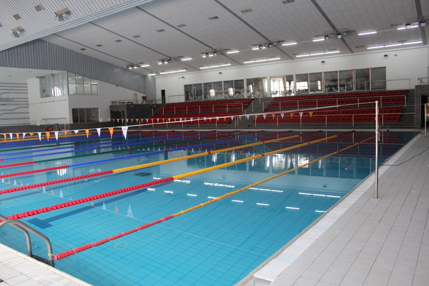 Edhe Qendra Sportive  Boris Trajkovski  u godit nga stuhia  pishina pësoi dëme të mëdha materiale