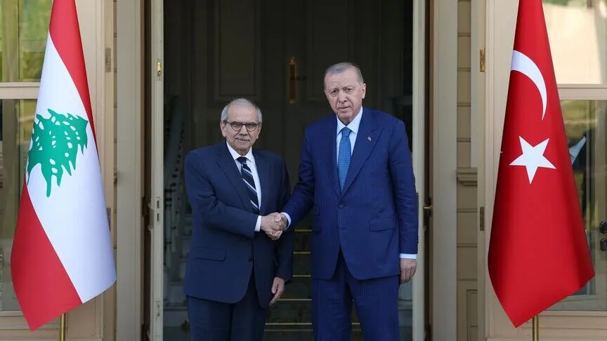 Presidenti turk pret kryeministrin libanez në Stamboll