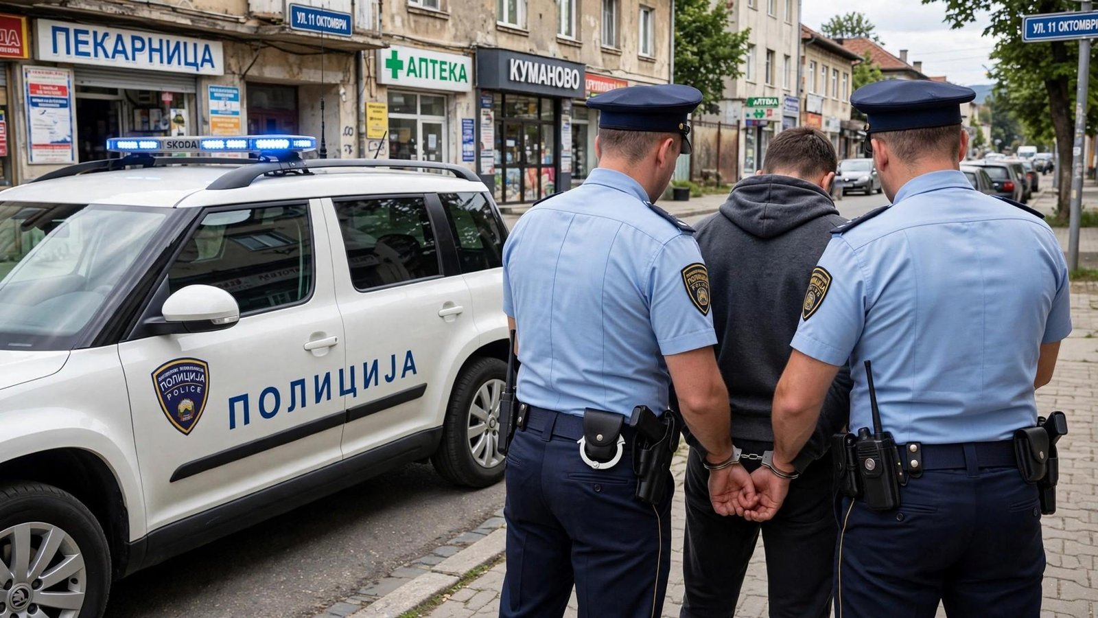 Drogë  doreza hekuri dhe lëndë piroteknike u gjetën te një 18 vjeçar nga Kumanova