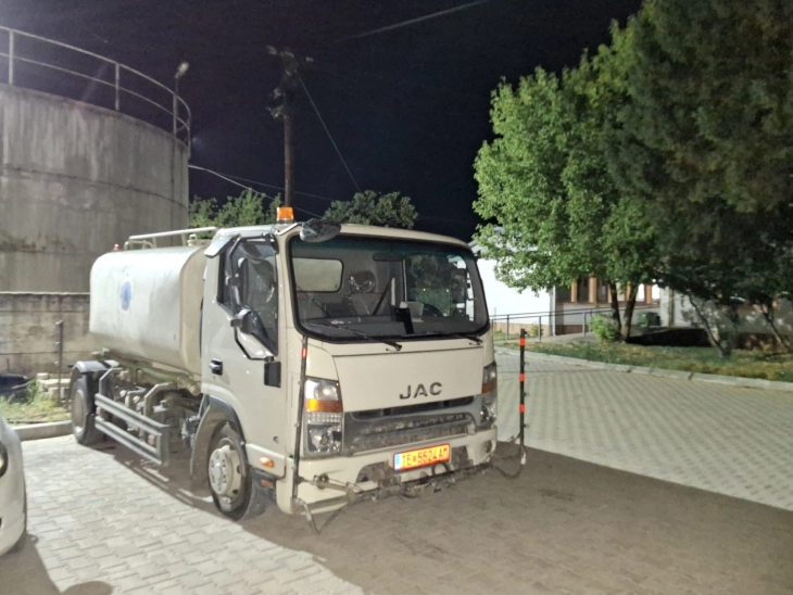Cisternë me ujë teknik për nevojat e pacientëve dhe stafit në Spitalin e Gostivarit