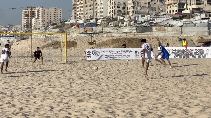 Rikthehet turneu i futbollit në plazh në Gaza  u pezullua për shkak të sulmeve izraelite
