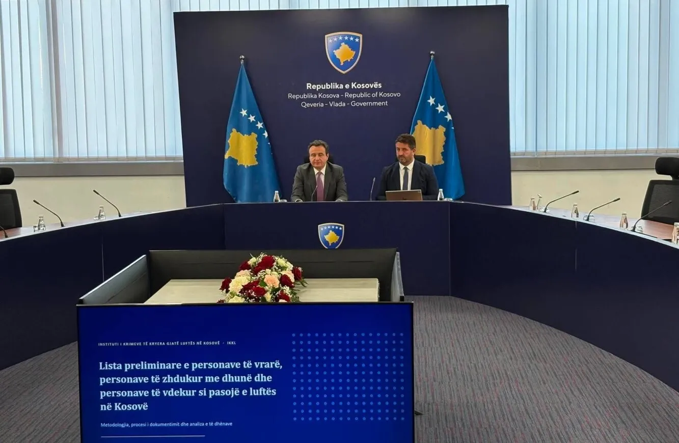 Instituti për Krimet e Kryera gjatë Luftës në Kosovë publikon listën preliminare  12 230 viktima të luftës në Kosovë