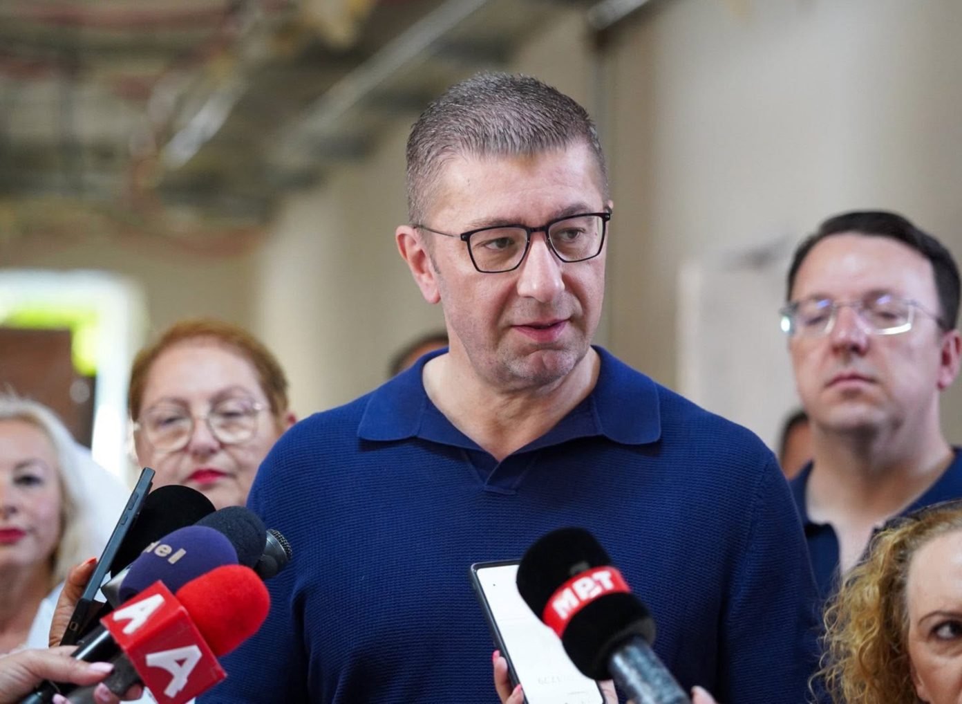 Mickoski  Jemi për BE në  por nuk do të pranojmë zgjidhje destruktive