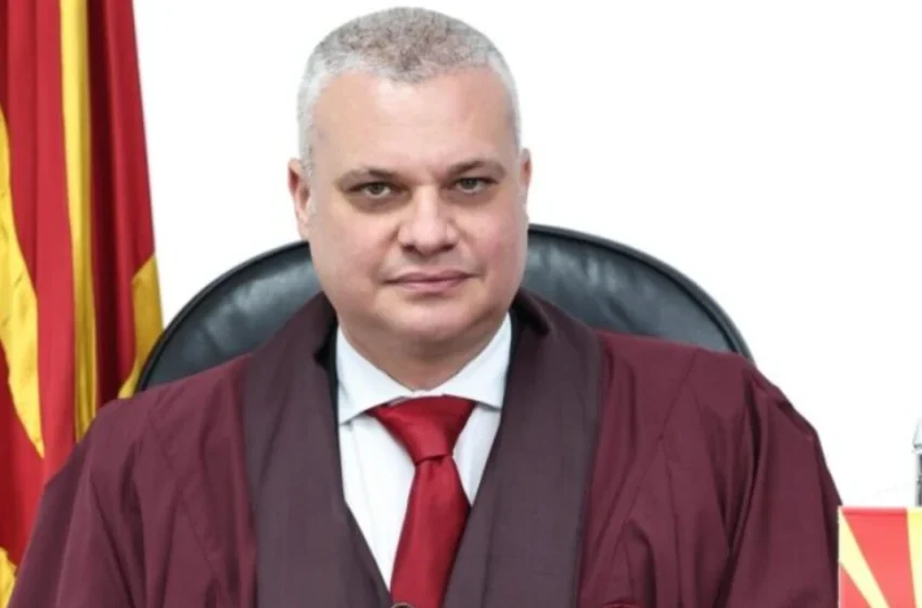 Jep dorëheqje gjyqtari i Gjykatës Kushtetuese  Goce Naumovski