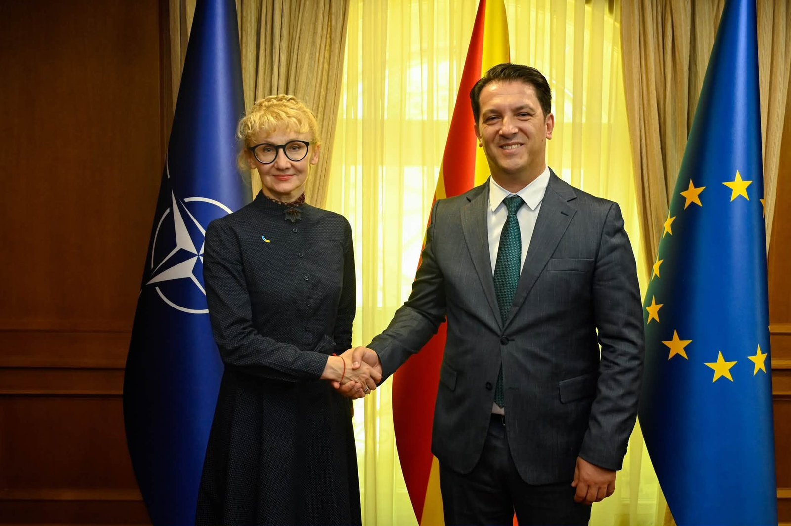Bekim Sali takon ambasadoren e Ukrainës  riafirmon mbështetjen për Kievin