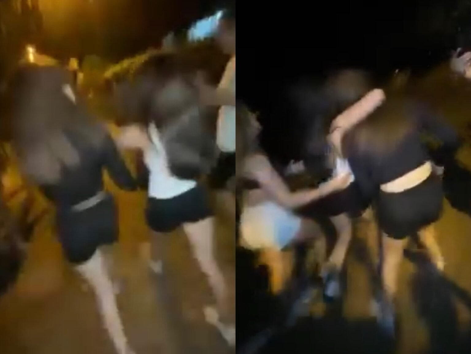 TRONDITËSE  Video e dhunës brutale ndaj një vajze në Aerodrom   e tërheqin për flokësh  e rrahin  ndërsa dhjetëra fëmijë brohorasin dhe filmojnë