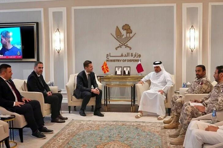 Mucunski në Doha  Maqedonia e Veriut dhe Katari do ta avancojnë bashkëpunimin në mbrojtje dhe siguri