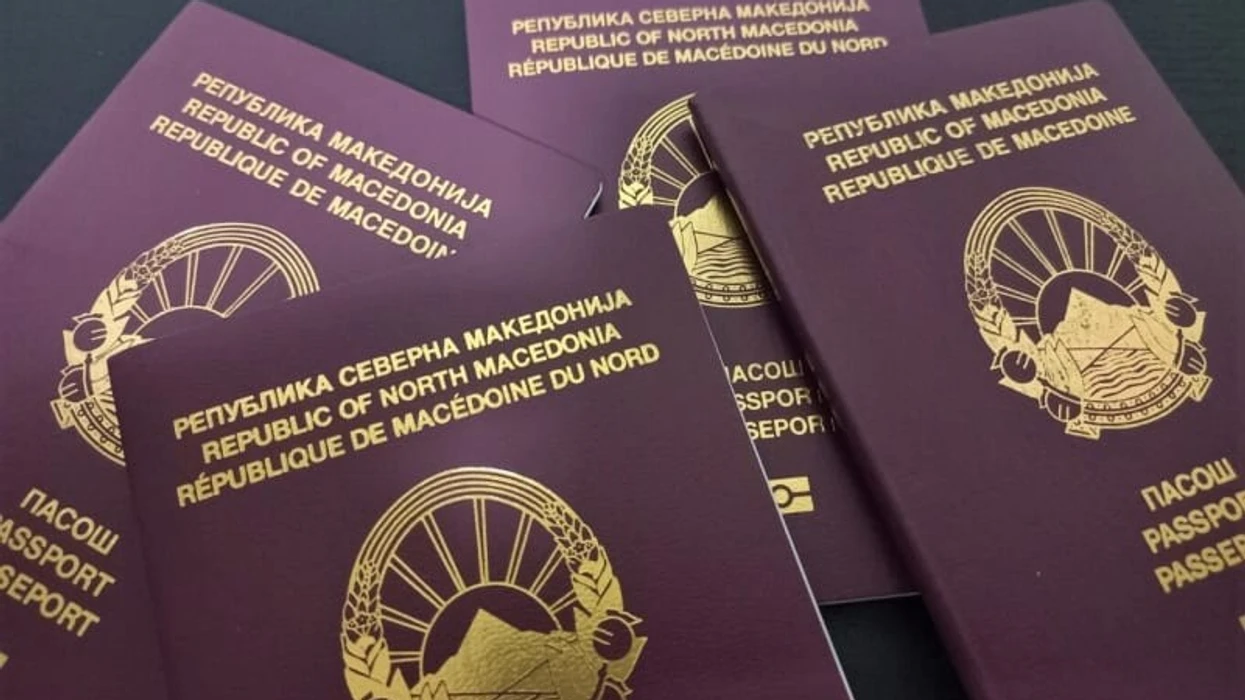 Pasaporta e Maqedonisë së Veriut në vendin e 33‑të në botë  më e fuqishme se shumica në rajon