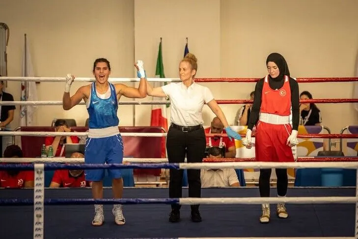 Boksierja kosovare Donjeta Sadiku siguron medaljen e artë në Taranto