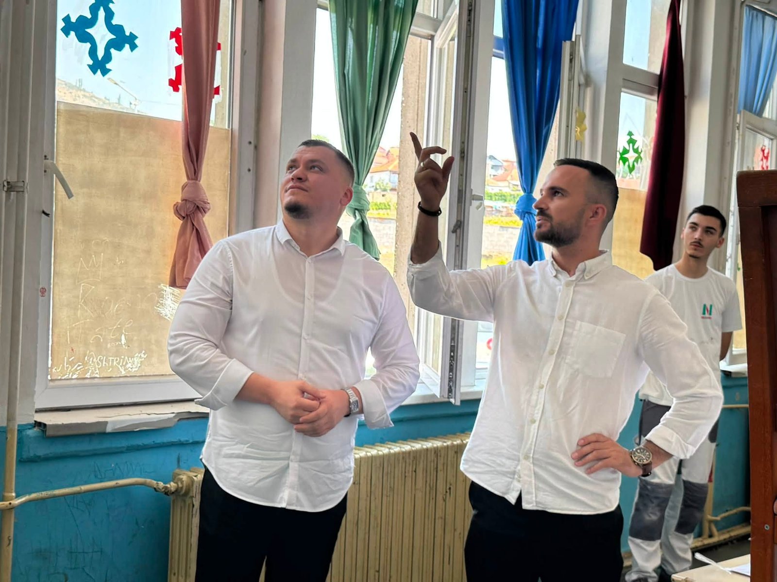 Beqiri  Po përmirësojmë kushtet në SH F   Gjergj Kastrioti   Skënderbeu  në Haraçinë