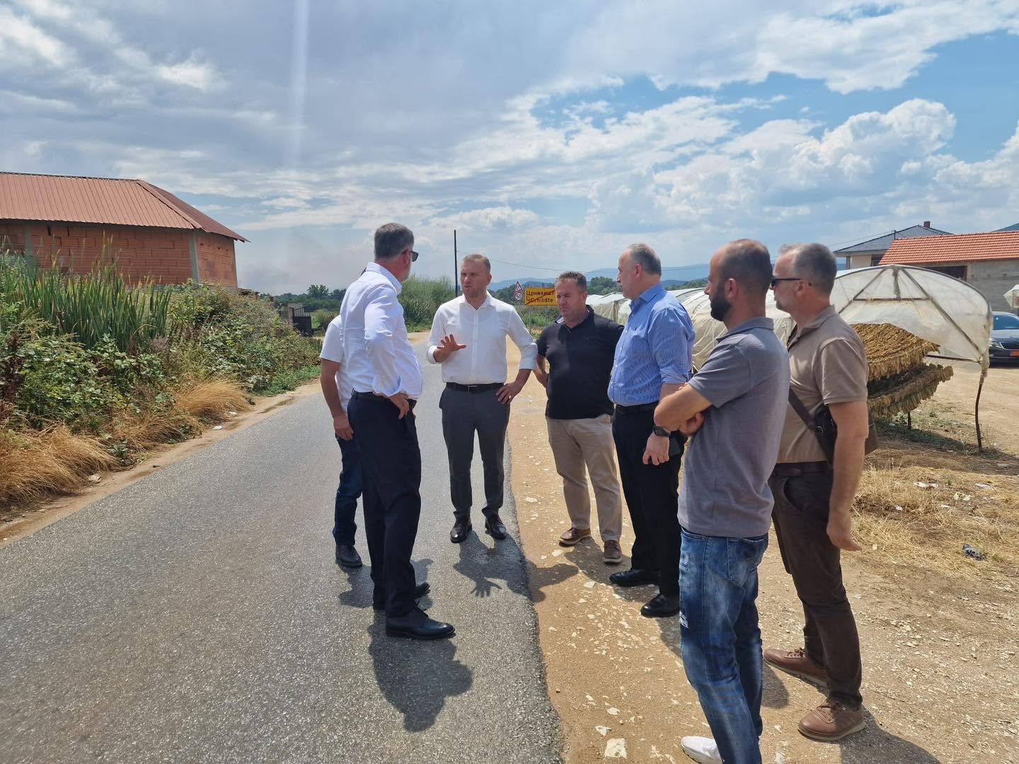 Belrim Islami  Nis projekti për ndërtimin dhe zgjerimin e rrugës Cërnilishtë Ropotovë në Dollnen
