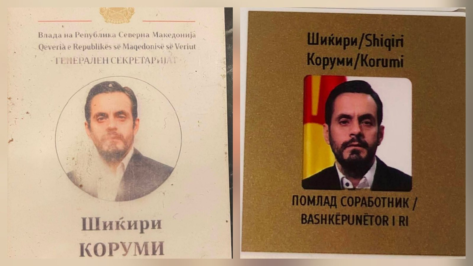 Hasim Murtezani  Për 22 vite  kartelat e evidencës në Qeveri vetëm në maqedonisht   sot janë në dy gjuhë