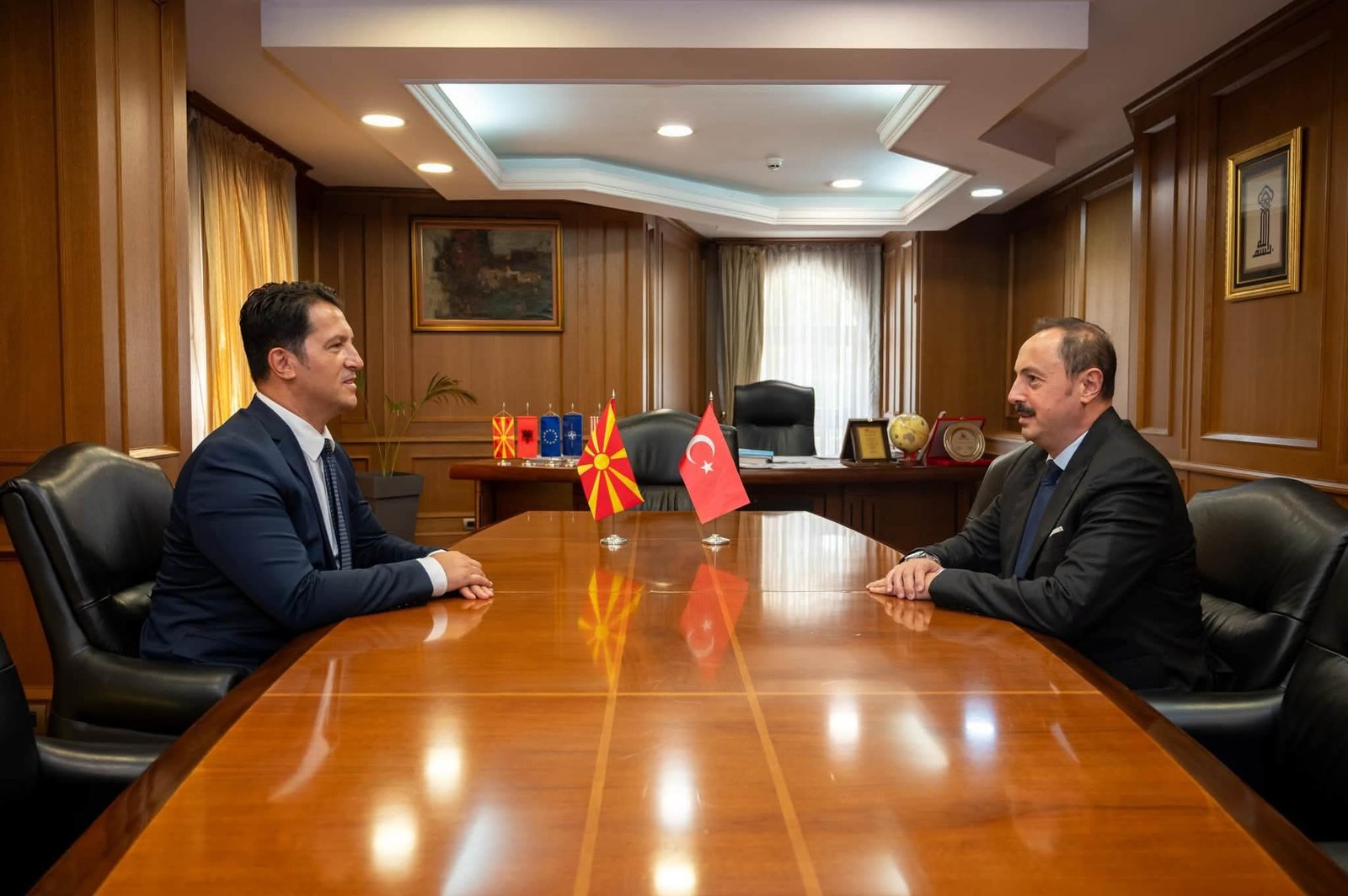 Bekim Sali takon ambasadorin Fatih Ulusoy në përfundim të mandatit diplomatik